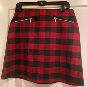 Maurices Buffalo plaid skirt size medium